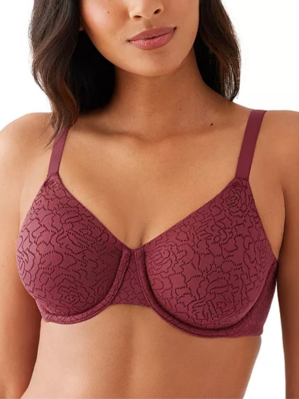 Wacoal Women's Inside Job Full Coverage Underwire Bra Sz 38D